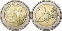 Italy 2 Euro Bi-Metallic, KM:New -