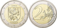 Latvia 2 Euro Bi-Metallic -