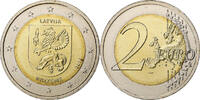 Latvia 2 Euro Bi-Metallic -