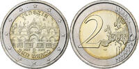Italy 2 Euro Basilique Saint Marc, Bi-Metallic -