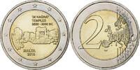 Malta 2 Euro Ta' Hagrat Temples, Bi-Metallic -