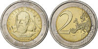 Italy 2 Euro Galileo Galilei, Bi-Metallic, KM:New -