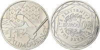 France 10 Euro Euros des régions, Limousin, Paris, Silver -