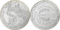 France 10 Euro Euros des régions, Provence Alpes Côte d'Azur, Paris -