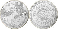 France 10 Euro Euros des régions, Champagne-Ardenne, Silver -