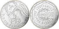 France 10 Euro Euros des régions, Ile De France, Paris, Silver -