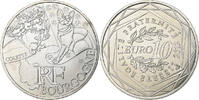 France 10 Euro Euros des régions, Bourgogne, Silver -