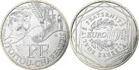 France 10 Euro Euros des régions, Poitou-Charente, Silver -