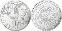 France 10 Euro Euros des régions, Corse, Paris, Silver -