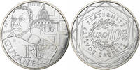 France 10 Euro Euros des régions, Guyane, Silver -