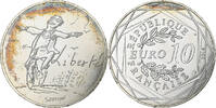 France 10 Euro Sempé - Printemps - Liberté, Silver -