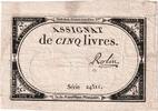 France 5 Livres 10 brumaire de l'an 2 - (31 octobre 1793), 24511 -