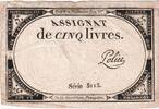France 5 Livres 10 brumaire de l'an 2 - (31 octobre 1793), 5115 -