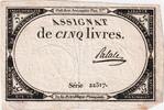 France 5 Livres 10 brumaire de l'an 2 - (31 octobre 1793), 22517 -