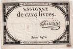 France 5 Livres 10 brumaire de l'an 2 - (31 octobre 1793), 6475 -