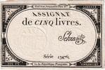 France 5 Livres 10 brumaire de l'an 2 - (31 octobre 1793), 13476 -