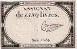 France 5 Livres 10 brumaire de l'an 2 - (31 octobre 1793), 10059 -