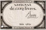 France 5 Livres 10 brumaire de l'an 2 - (31 octobre 1793), 23679 -
