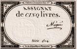 France 5 Livres 10 brumaire de l'an 2 - (31 octobre 1793), 4614 -