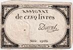 France 5 Livres 10 brumaire de l'an 2 - (31 octobre 1793), 23059 -