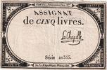 France 5 Livres 10 brumaire de l'an 2 - (31 octobre 1793), 21555 -
