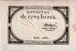 France 5 Livres 10 brumaire de l'an 2 - (31 octobre 1793), 10604 -