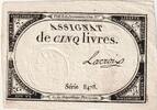 France 5 Livres 10 brumaire de l'an 2 - (31 octobre 1793), 8478 -