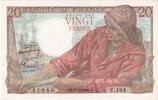 20 Francs 1949 Frankreich Pêcheur, 1949-03-10, Y.194, Pedigree, VZ VZ