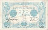 France 5 Francs Bleu, 1912-06-04, E.435 -
