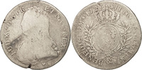 France 1/2 ECU, 44 Sols Coin, Louis XV, 1/2 Écu aux branches d'olivier -