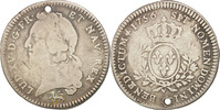 France 24 Sols, 1/5 ECU Coin, Louis XV, 1/5 Écu au bandeau, Besan -