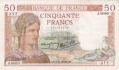 France 50 Francs Cérès, 1938-11-03, J.9060 -