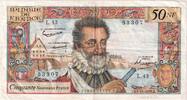 France 50 Nouveaux Francs Henri IV, 1959-11-05, L.43 -