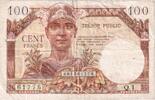 Saarland 100 Francs Sarre, Q.1 -