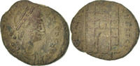 Follis Coin, Theodosius I, Thessalonica, Bronze, RIC:62b -