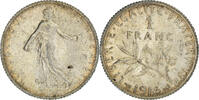 France Franc Coin, Semeuse, Paris, Silver, KM:844.1 -