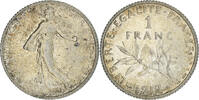 France Franc Coin, Semeuse, Paris, Silver, KM:844.1 -