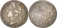 France 24 Sols, 1/5 ECU Coin, Louis XV, 1/5 Écu au bandeau, Orléans -