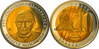 Vatican Medal 10 Euro Essai du Vatican, unofficial private coin, MS(63) -
