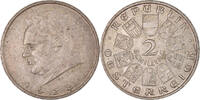 Austria 2 Schilling Coin, Silver, KM:2843 -