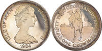 Isle of Man Crown Coin, Elizabeth II, Pobjoy Mint, Proof -
