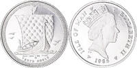 Isle of Man 1/10 Noble Coin, Elizabeth II, Proof, Platinum -