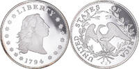 United States of America Medal Reproduction Silver Dollar Liberty -
