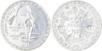 West African States 500 Francs Coin, Paris, Silver, KM:E7 -