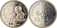 France Medal 50 Ans du Traité de l'Elysée, De Gaulle-Adenauer, Politics -
