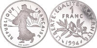 France Franc Coin, Semeuse, Proof, Nickel, KM:925.2 -