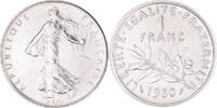 France Franc Coin, Semeuse, Paris, Nickel, KM:925.1 -
