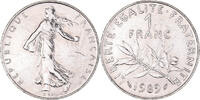 France Franc Coin, Semeuse, Paris, Nickel, KM:925.1, Gadoury:474 -