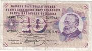 Switzerland 10 Franken Banknote, 1971-02-10, KM:45q -