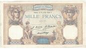 France 1000 Francs Cérès et Mercure, S.735, Fayette:37.2 -
